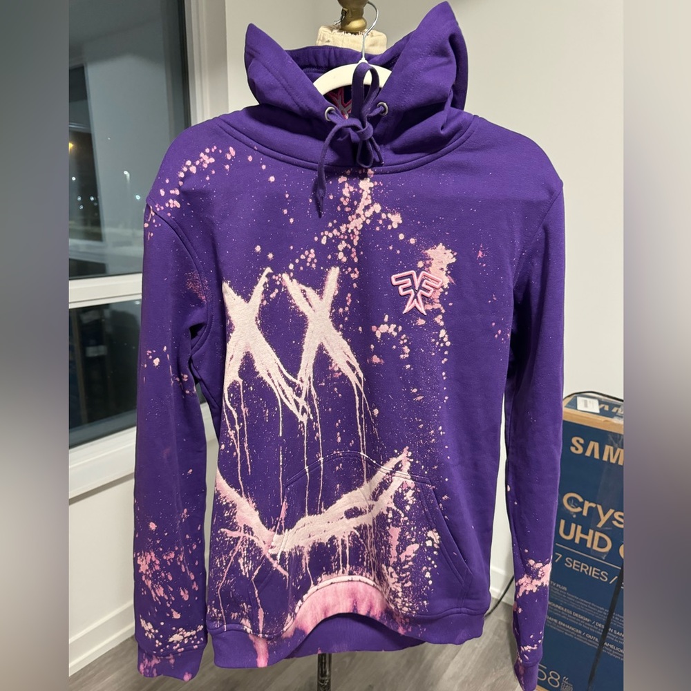 FOE bleach graffiti hoodie